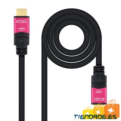 Nanocable Cable HDMI V2.0 4K@60Hz M/M 15m