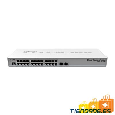 MikroTik CRS326-24G-2S+RM Switch 24xGB 2xSFP+ L5