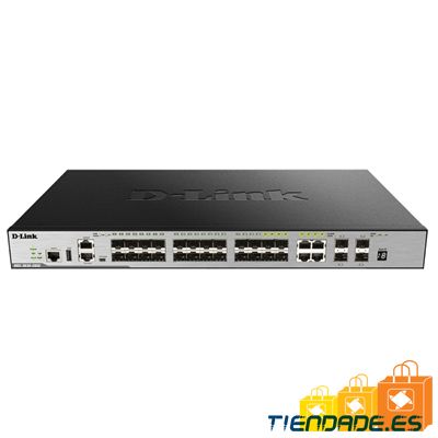 D-Link DGS-3630-28SC Switch L3 24xSFP 4x10GB