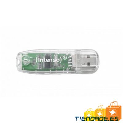 Intenso 3502480 Lpiz USB 2.0 Rainbow 32GB Transp