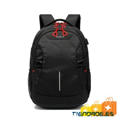 EWENT EW2526 Mochila notebook 15.6" Con puerto USB