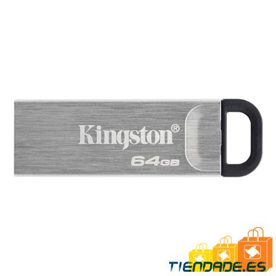 Kingston DataTraveler DTKN 64GB USB 3.2 Gen1 Plata