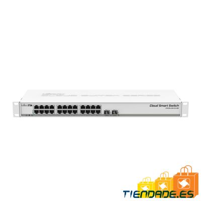 MikroTik CSS326-24G-2S+RM Switch 24xGB 2xSFP+