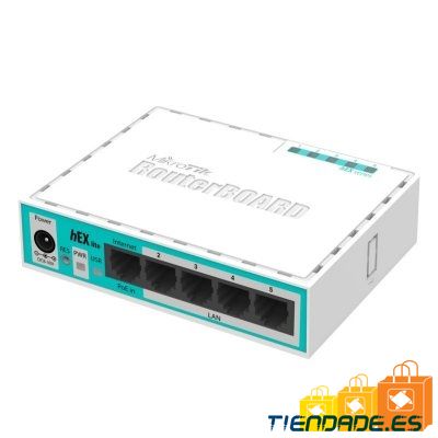 MikroTik RB750r2 hEX lite Router 5x10/100 L4