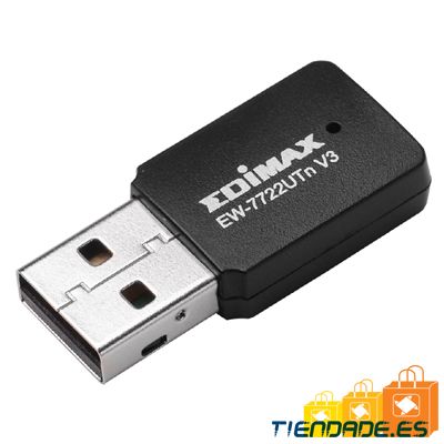 Edimax EW-7722UTN V3 Tarjeta Red WiFi N300 USB