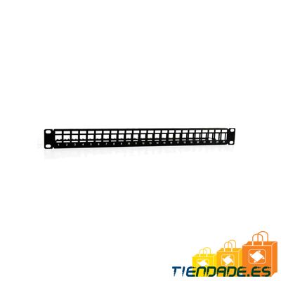 2LAN Patch Panel 19"  Vacio 24 Puertos UTP