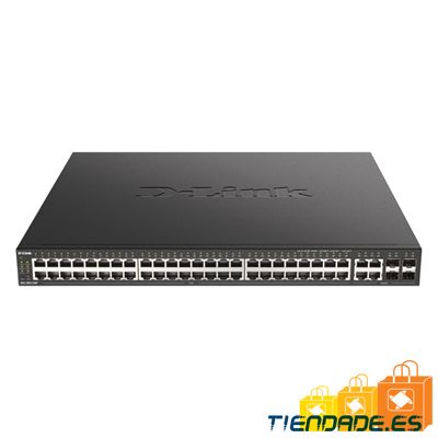 D-Link DGS-2000-52MP Switch L2 48xGB PoE 4xGbE/SFP