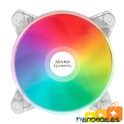 Mars Gaming Ventilador MFD CHROMA RGB ULTRA-SILENT