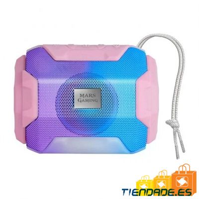 Mars Gaming Altavoz BLUETOOTH RGB MSBAX 10W PINK