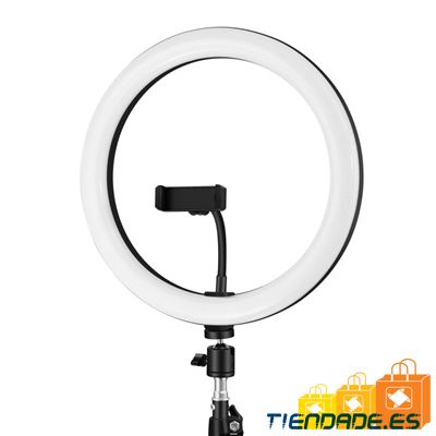 iggual Kit Aro luz LED 10" + Trpode 200 cm