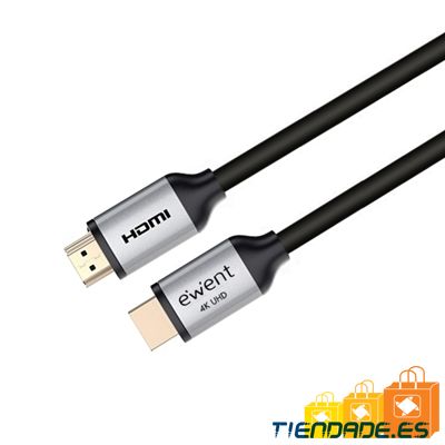 Ewent Cable HDMI 2.0 4K, Ethernet 1,8m