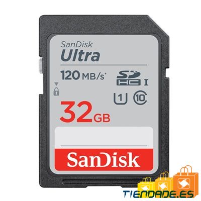 SanDisk Ultra 32GB SDHC Memory Card 120MB/s