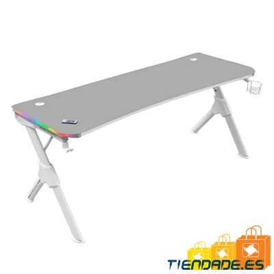 Mars Gaming MGDXL RGB Mesa Gaming WHITE