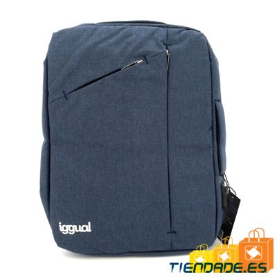 iggual Mochila porttil 15.6" Adaptative Work Azul