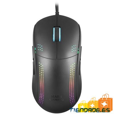 Mars Gaming Ratn MMPRO ULTRALIGHT RGB BLACK