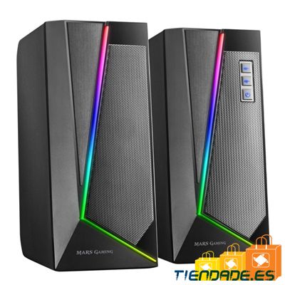 Mars Gaming Altavoz 2.0 MS7 20W BLUETOOTH 5.0 RGB