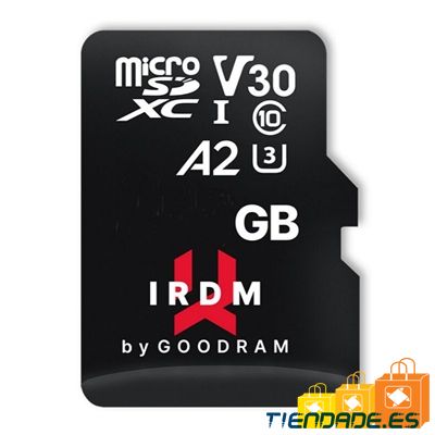 Goodram IRDM UHS-I U3 A2 Micro SD 64GB c/adap