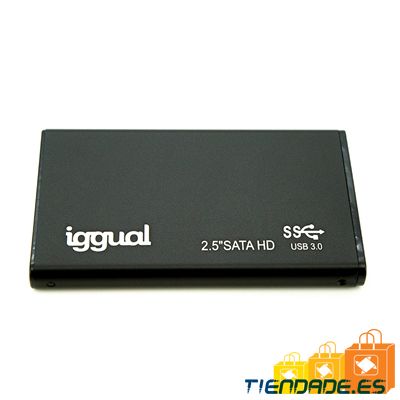 iggual Caja externa aluminio SSD 2.5" SATA USB 3.0