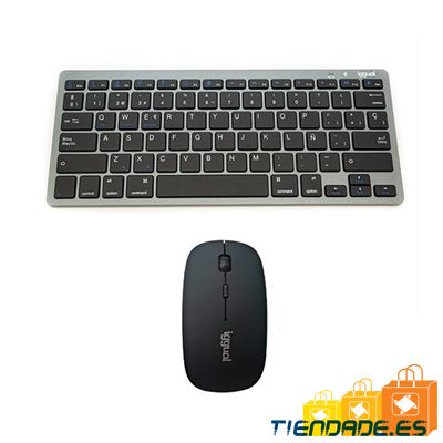 iggual Kit bundle teclado + ratn Bluetooth