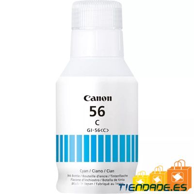 Canon Botella Tinta GI-56C Cyan