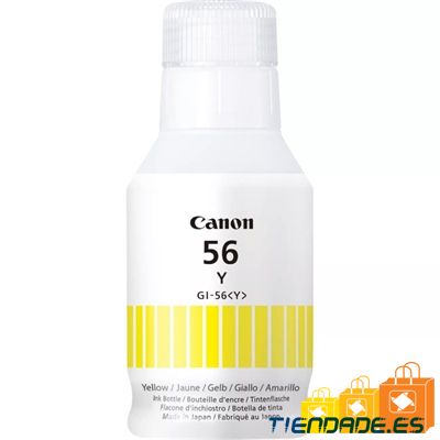 Canon Botella Tinta GI-56Y Amarillo