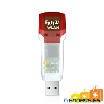 FRITZ! WLAN Stick Tarjeta Red WiFi AC860 USB