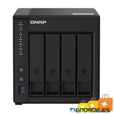 QNAP TS-451D2-2G NAS 4XHDD-Bay 2xGbE 4xUSB3.0