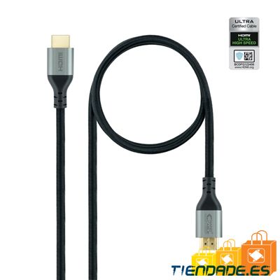 Nanocable Cable HDMI 2.1 CERTIFICADO ULTRA HS 1 M