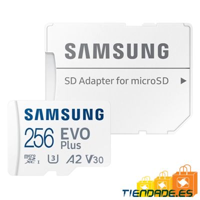 Samsung MicroSDHC EVO Plus 256GB Clase 10 c/a