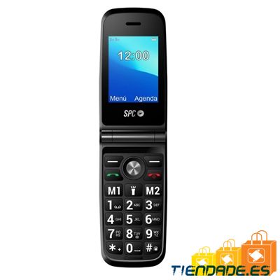 SPC 2325N Titan Telefono Movil BT FM Negro