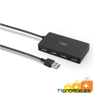 NOX hub de 4 puertos usb 3.0