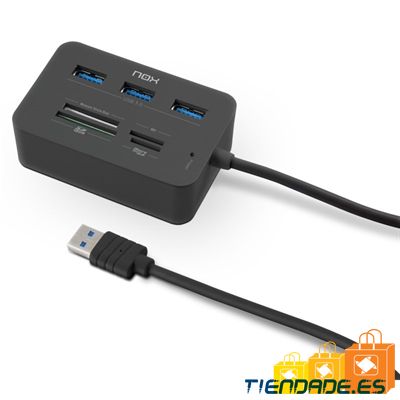 NOX Lector de tarjetas USB