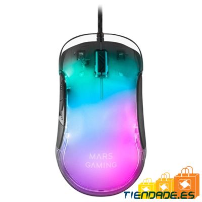 Mars Gaming Raton Gaming MMGLOW black