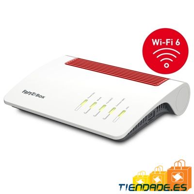 FRITZ! Box7590 Router AX WiFi6 Mesh Dual 4xGb 1WAN