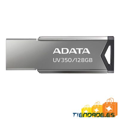 ADATA Lapiz Usb UV350 128GB USB 3.2 Metlica