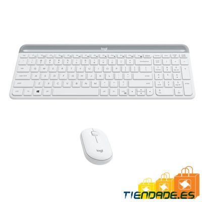 Logitech MK470 Teclado+Ratn Inalambrico Blanco