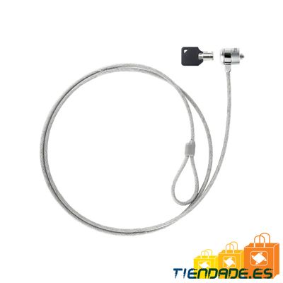 Tooq Cable de seguridad con llave 1.5 metros