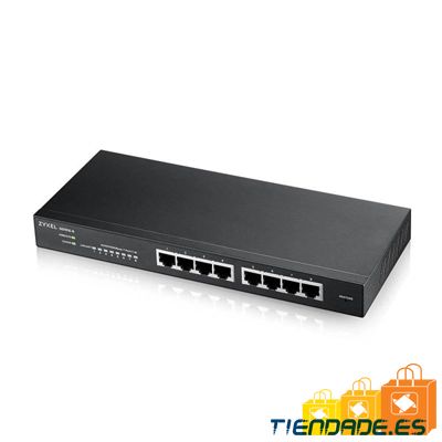 ZyXEL GS1915-8 Smart Switch 8xGbE Nebula Fanless