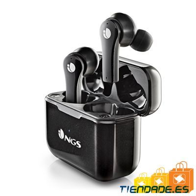 NGS Auriculares ARTICABLOOMBLACK Wireless Black