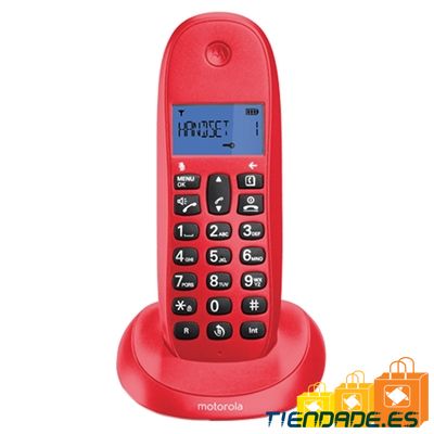 MOTOROLA C1001 LB+ Telefono DECT Cereza