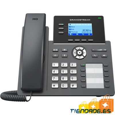 GrandStream IP Phone GRP2604 3 lineas AudioHD