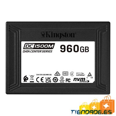 Kingston SSD DC1500M 960GB U.2 2,5"  NVMe PCIe