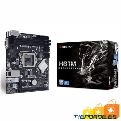 Biostar Placa Base H61MHV3 mATX LGA1155