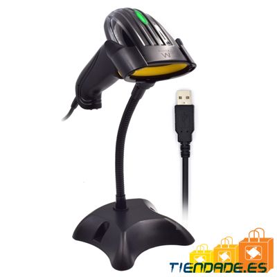 Ewent Lector cdigo de barras EW3400 1D Lser Usb