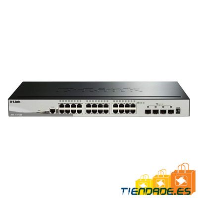 D-Link DGS-1510-28X/E Switch L2 24xGB 4x10Gb SFP+