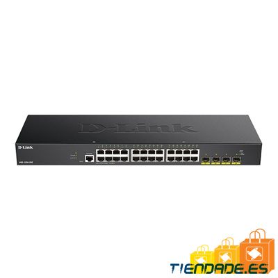 D-Link DGS-1250-28X/E Switch 24xGB+4x10G SFP+