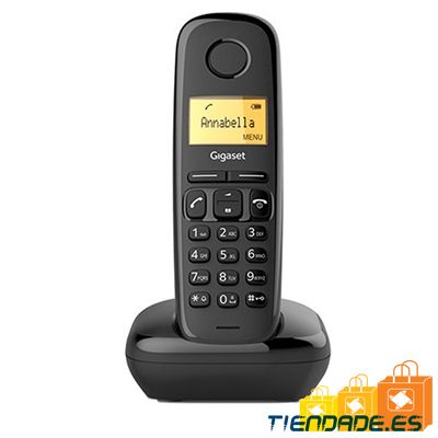 Gigaset A170 Inalmbrico DECT Duo Negro