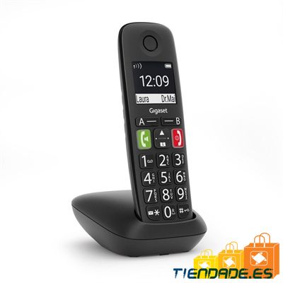 Gigaset E290 Inalmbrico DECT Duo Negro