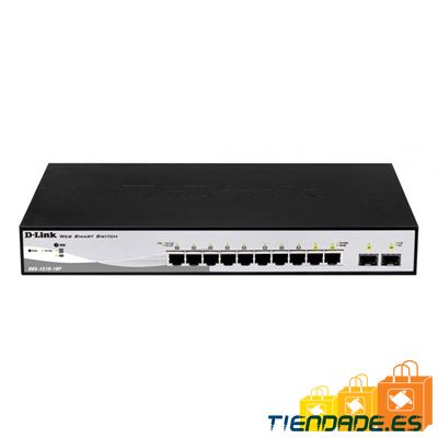 D-Link DGS-1210-10P/E Switch 8xGB PoE 2xSFP