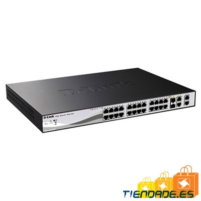 D-Link DGS-1210-28P/E Switch 24xGb PoE 4xSFP Combo